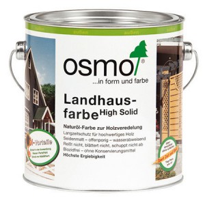 Непрозрачная краска для наружных работ Osmo Landhausfarbe